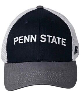 Penn State Nittany Lions Hat Snapback Navy NCAA Mesh Back Russell Athletic NWOT